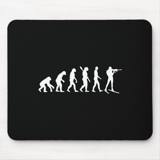 Evolution Biathlon  Mouse Pad (Front)
