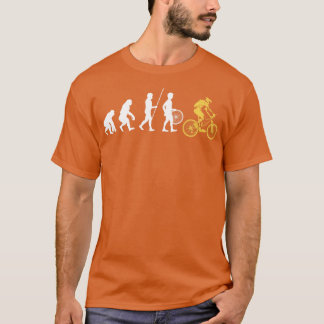 Evolution Biker Bicycle T-Shirt