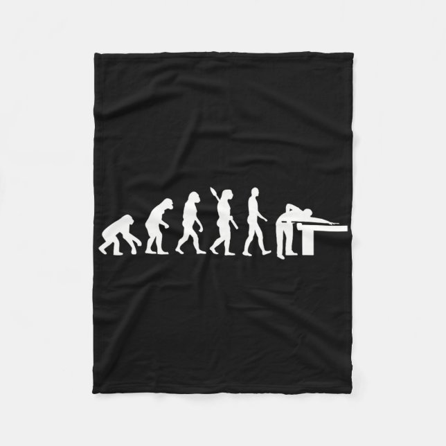Evolution Billiards  Fleece Blanket (Front)