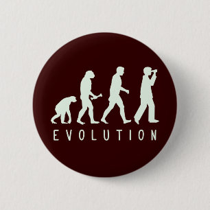 Evolution: Birder 6 Cm Round Badge