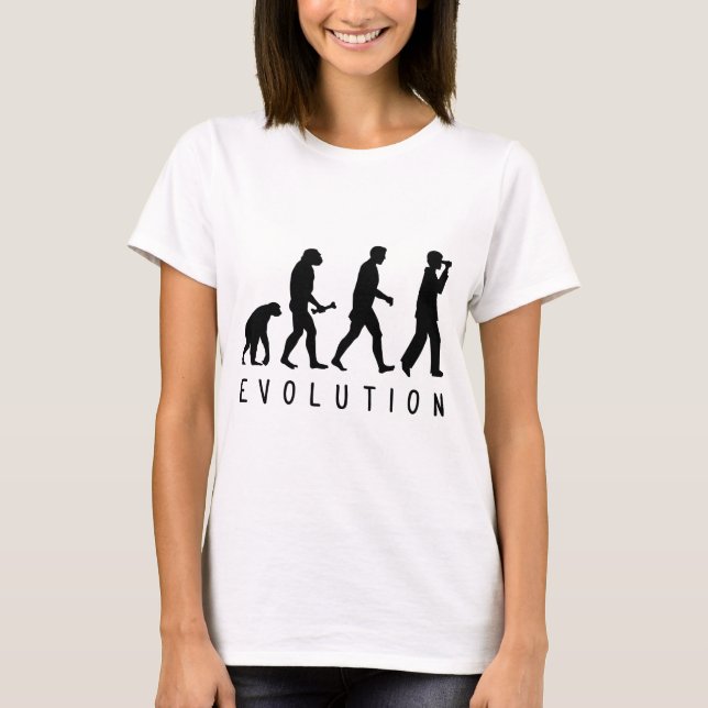 Evolution: Birder T-Shirt (Front)