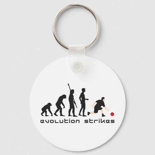 evolution bowling key ring (Front)