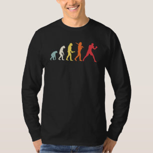 Evolution Boxing Gloves Boxer Fighter Punch Fight T-Shirt