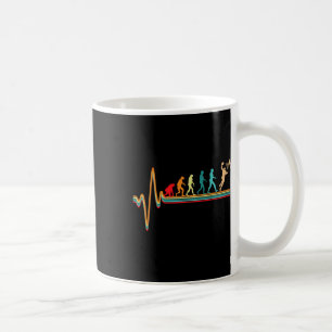 Evolution Bysketbyll Player Byll Game Heartbeat Ho Coffee Mug