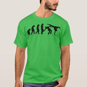 EVOLUTION Capoeira Martial Arts Brazil Fighting Ar T-Shirt