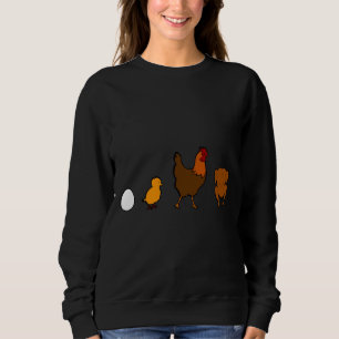 Evolution Chicken Sweatshirt