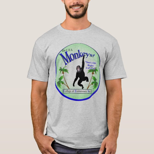 Evolution Chimps! T-Shirt (Front)