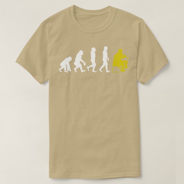 Evolution Clarinet Clarinetist T-Shirt (Design Front)