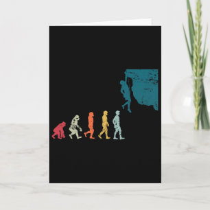 Evolution Climber Mountains Alps Mountaineering Cl Card