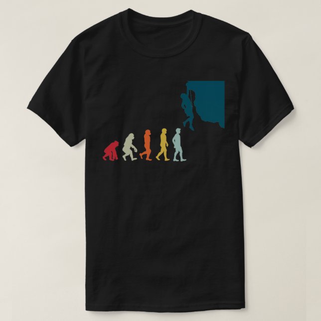 Evolution Climbing T-Shirt (Design Front)