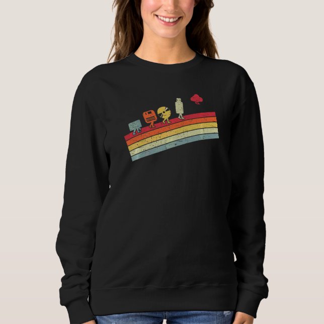 Evolution Cloud Coding Programming Developer Hardw Sweatshirt (Front)