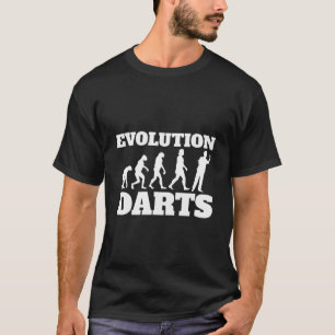 Evolution Dart Player - Fun Design For Dart Player T-Shirt
