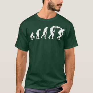 Evolution discus throw Discobolus discus thrower T-Shirt