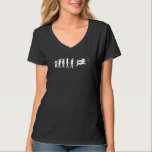 Evolution Dock Diving Jumping Dogs Water Sport  T-Shirt<br><div class="desc">Evolution Dock Diving Jumping Dogs Water Sport</div>