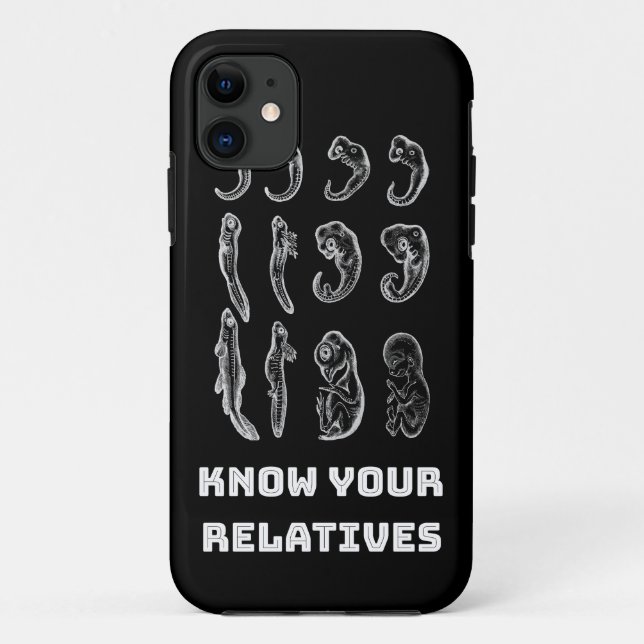 Evolution Embryogenesis Case-Mate iPhone Case (Back)