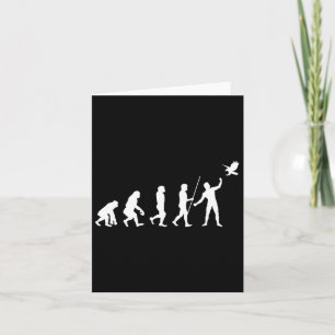 Evolution Falconer Falcon Falconry Falcons Hunting Card