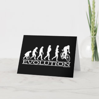 Evolution Female Cyclist Card