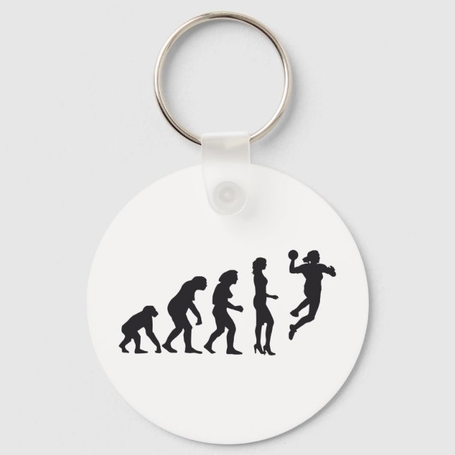 evolution female handball key ring (Front)