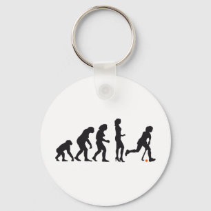 evolution female hockey key ring