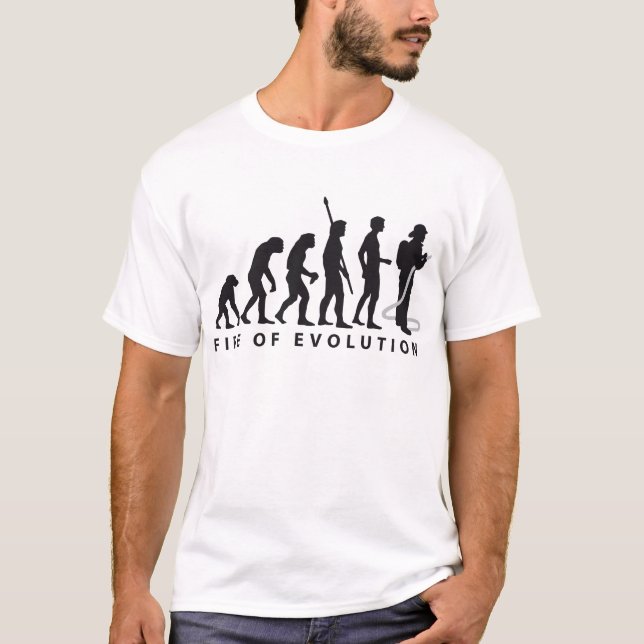evolution firefighter T-Shirt (Front)