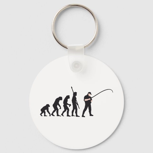 evolution fishing key ring (Front)