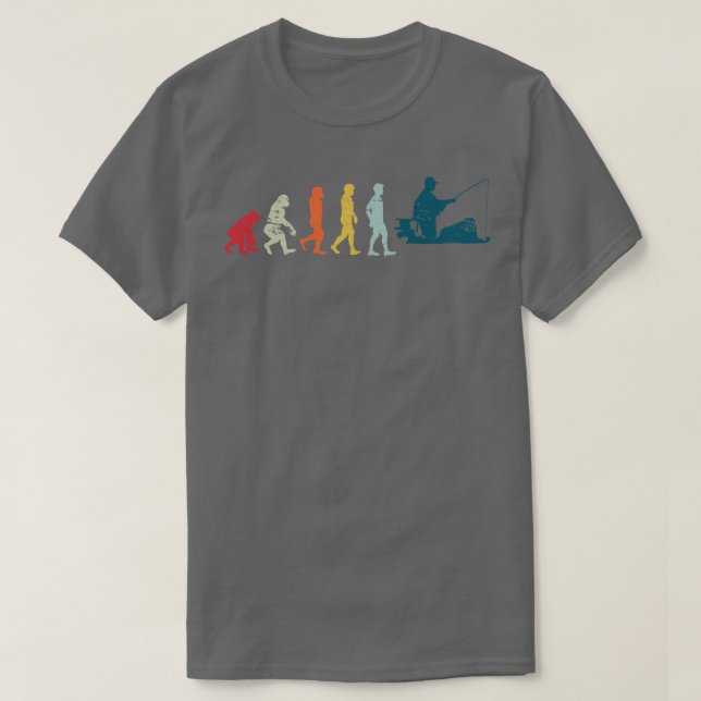 Evolution Fishing T-Shirt (Design Front)