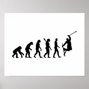 Evolution freestyle skiing poster