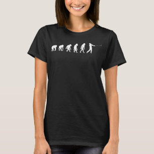 Evolution Golf Funny Golfer Humour Golfing Golf Lo T-Shirt