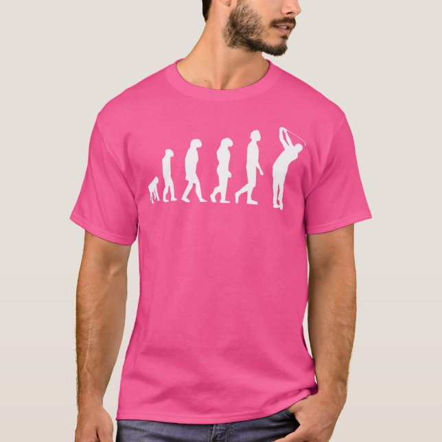 Evolution Golfer Funny Golf Golfing Father'S Day D T-Shirt (Front)