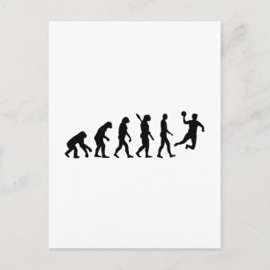 Evolution Handball Postcard