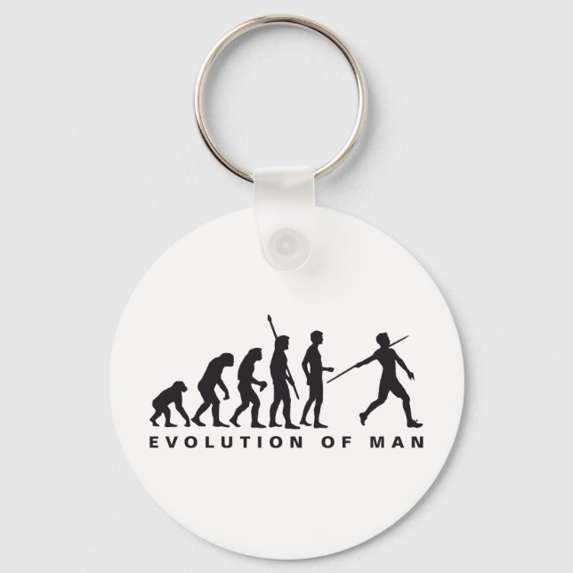 evolution javelin thrower key ring (Front)