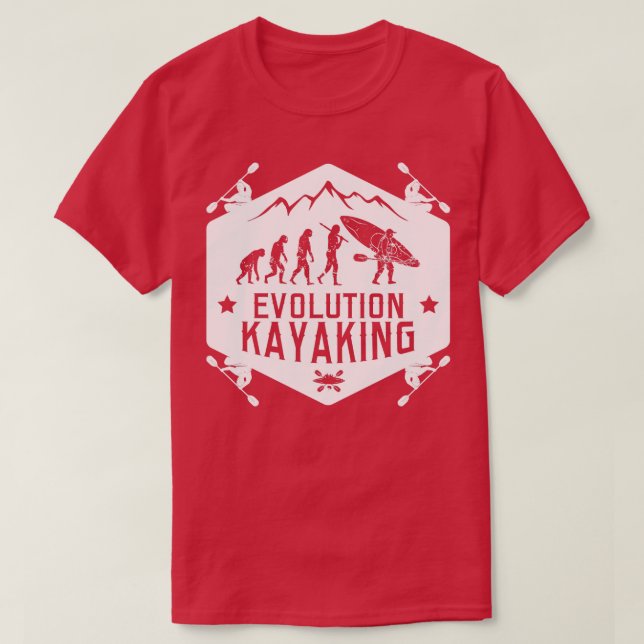 Evolution Kayaking  T-Shirt (Design Front)
