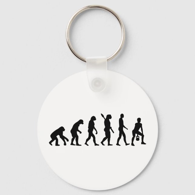 Evolution Kettlebell Key Ring (Front)