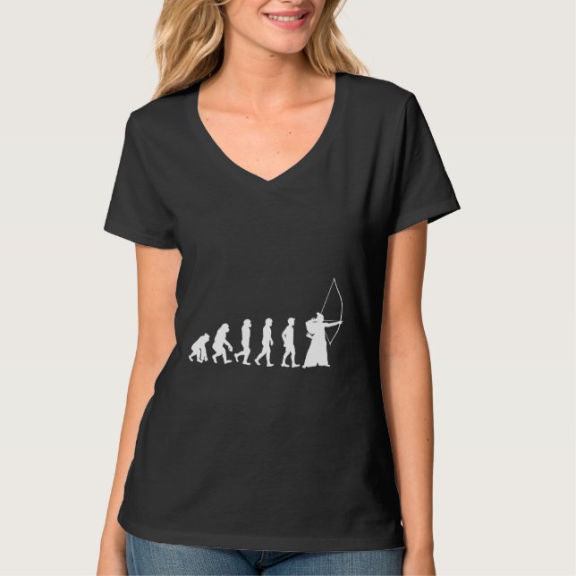Evolution Kyudo  Samurai Archery Ryu T-Shirt (Front)
