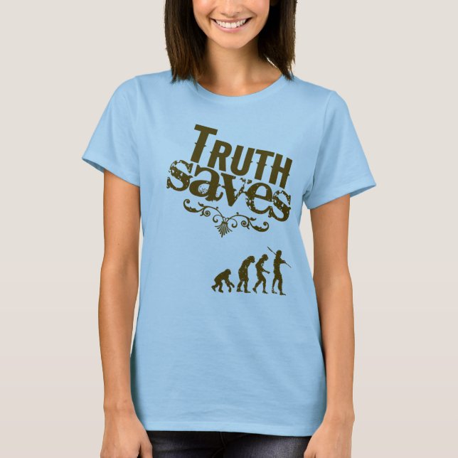 Evolution (ladies) T-Shirt (Front)