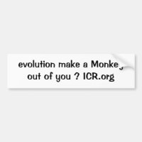 evolution make a Monkey out of you ? ICR.org