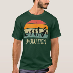 Evolution motocross gift enduro humour moto cross  T-Shirt