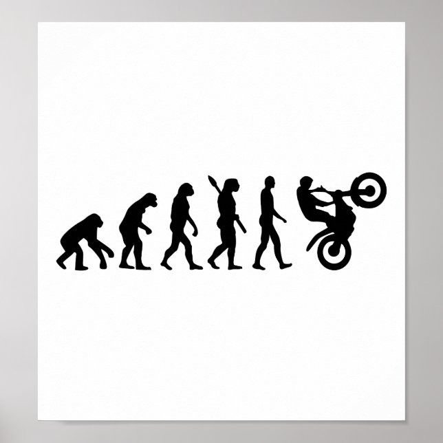 Evolution Motocross racing Poster (Front)