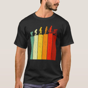 Evolution MTB Mountain Biking Bicycle For Biker Me T-Shirt