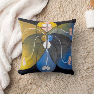 Evolution No. 9   Hilma af Klint   Cushion