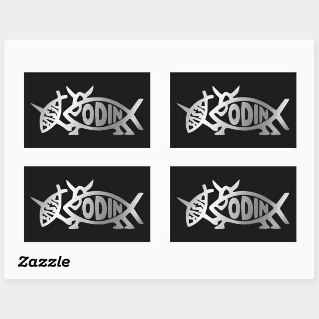 Evolution - Odin Rectangular Sticker (Sheet)