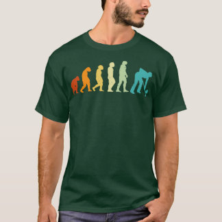 Evolution of a Curling Player T-Shirt