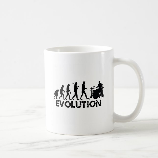 Evolution of a Drummer Coffee Mug (Right)