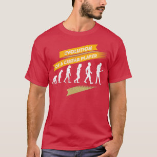 Evolution Of A Guitar Player Guitar Player Gift Id T-Shirt