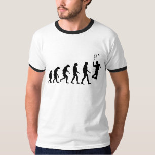 Evolution of Badminton T-Shirt