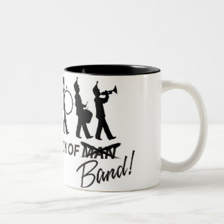 Evolution of Band Two-Tone Coffee Mug