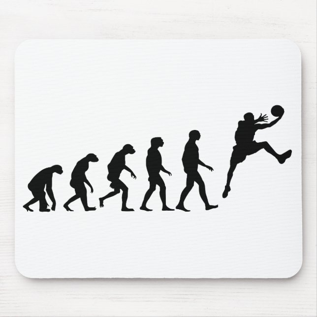 Evolution of Basketball Mouse Pad (Front)