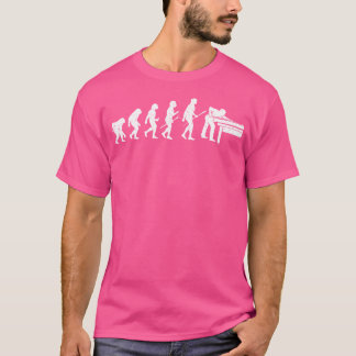 Evolution Of Billiards Game Pool Player Sports Lov T-Shirt