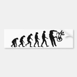 Evolution of BMX Bumper Sticker