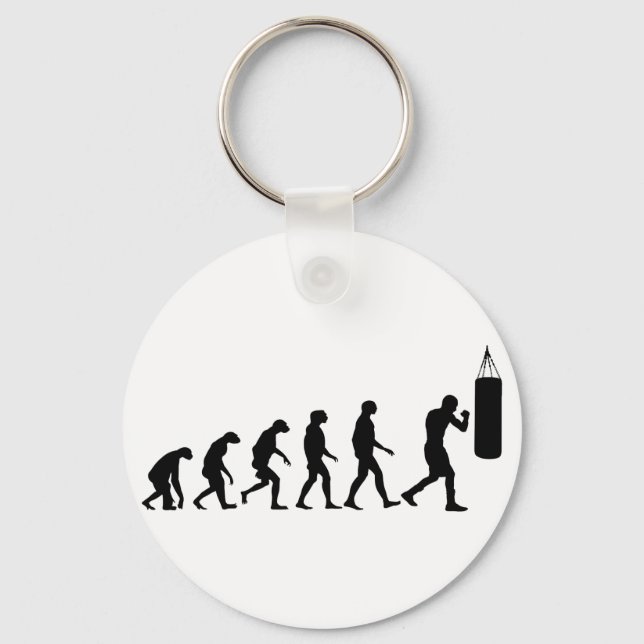 Evolution of Boxing Key Ring (Front)